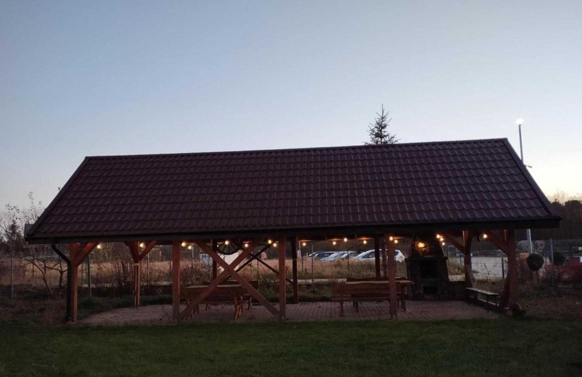 Checz Goscinna- Pokoje,Sauna,Jacuzzi, Sala Konferencyjna Grzybno Eksteriør billede